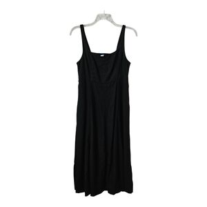 Old Navy Black Midi Dress